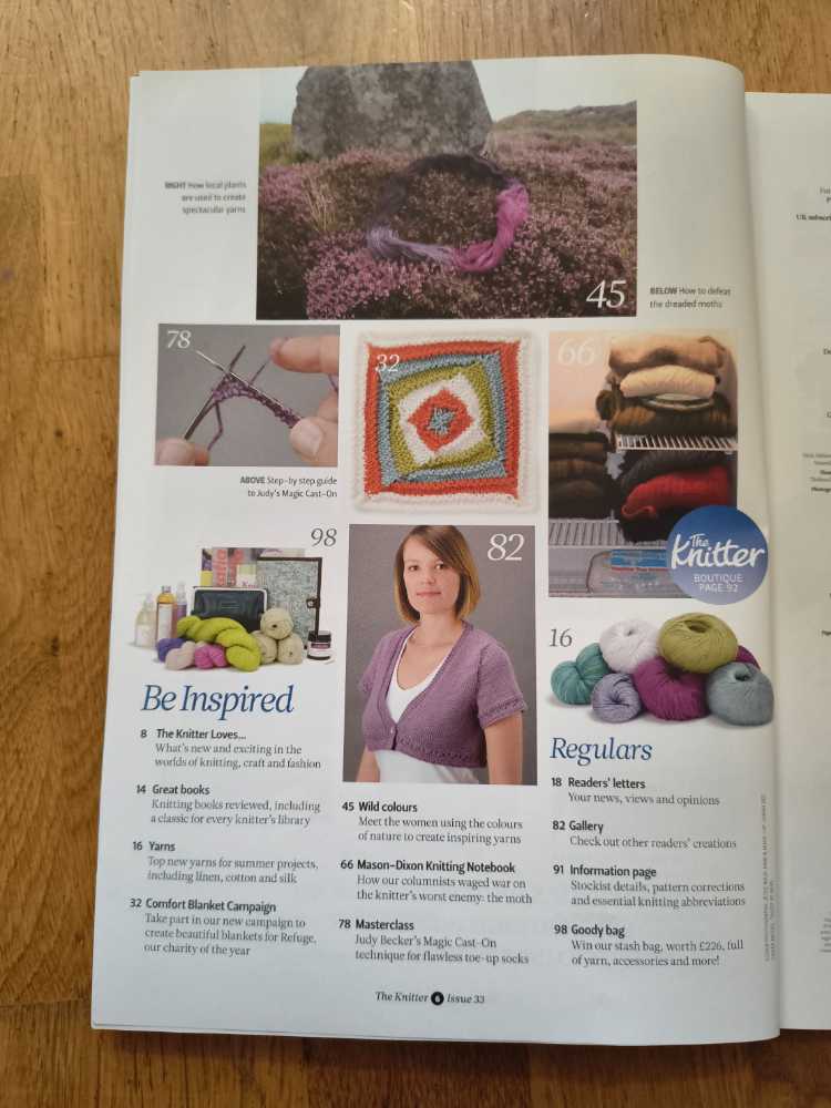 The Knitter  magazine collectible [Barcode 977175910300706] - Main Image 3