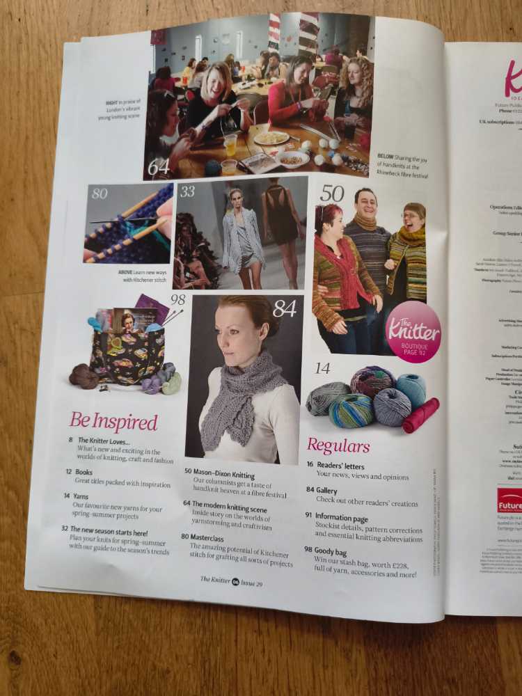 The Knitter  magazine collectible [Barcode 977175910300702] - Main Image 3