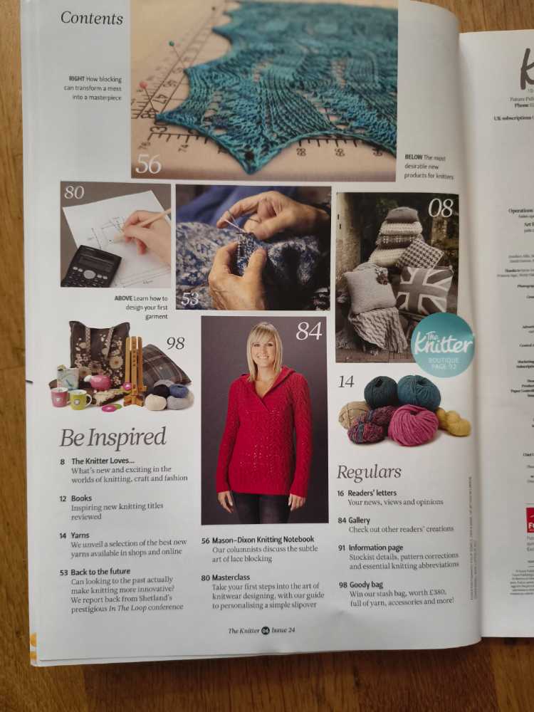 The Knitter  magazine collectible [Barcode 977175910300724] - Main Image 3