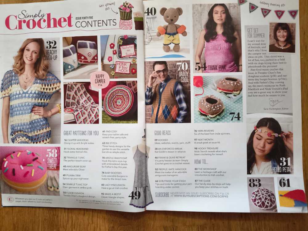 Simply Crochet  magazine collectible [Barcode 977205156900345] - Main Image 2