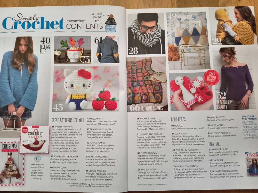 Simply Crochet  magazine collectible [Barcode 977205156999723] - Main Image 2