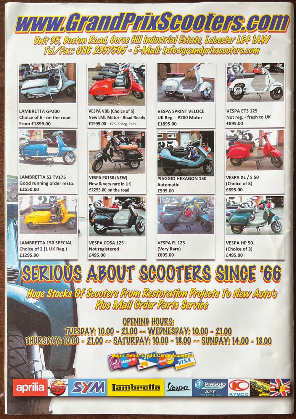 Classic Scooterist Scene  (April) magazine collectible [Barcode 977174219601604] - Main Image 2