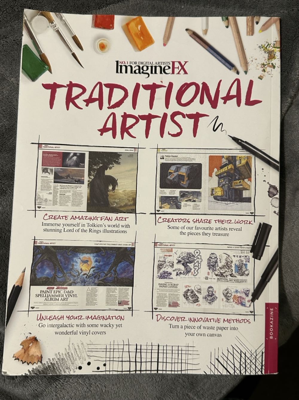 ImagineFX : Traditional Artist  magazine collectible [Barcode 19545832563501] - Main Image 2