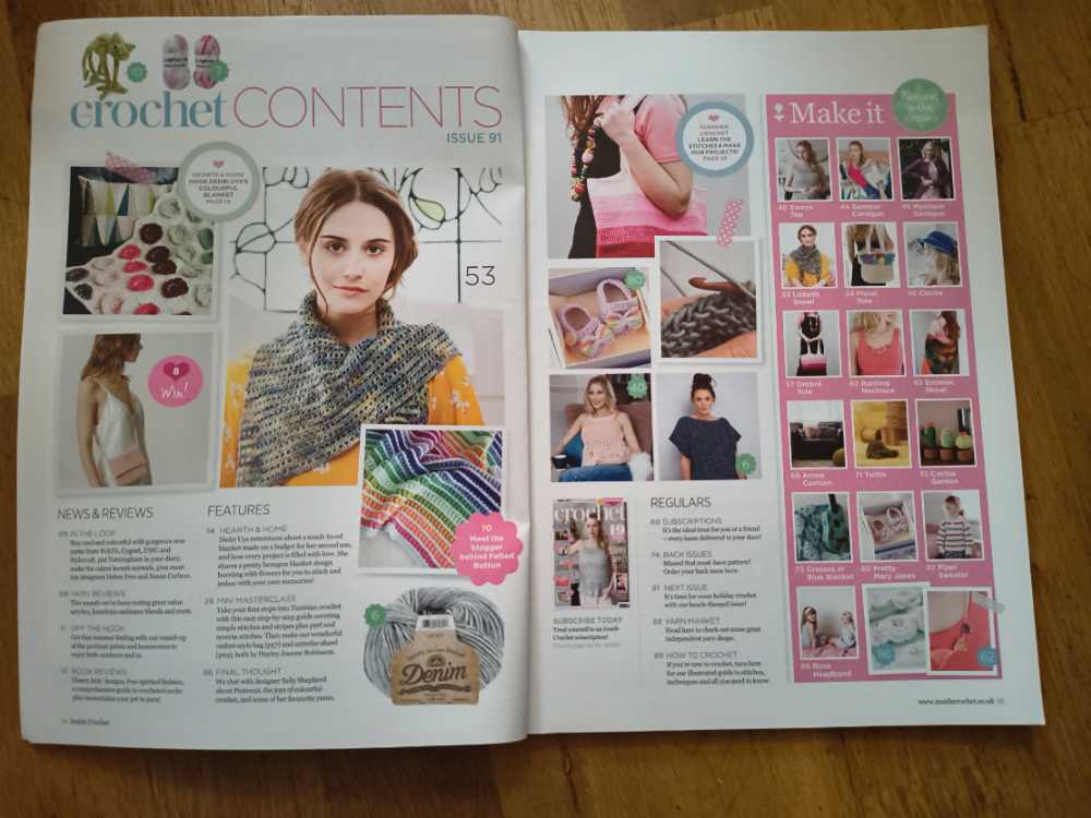 Inside Crochet  magazine collectible [Barcode 9772040105014] - Main Image 2