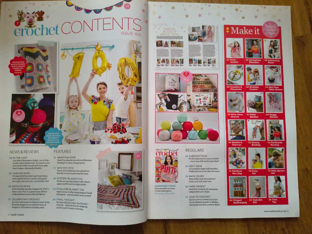 Inside Crochet  magazine collectible [Barcode 9772040105991] - Main Image 2