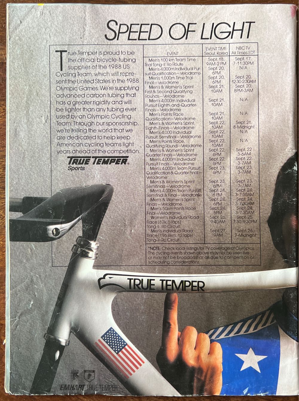 Winning Bicycle Racing Illustrated  (September) magazine collectible [Barcode 07098938215209] - Main Image 2