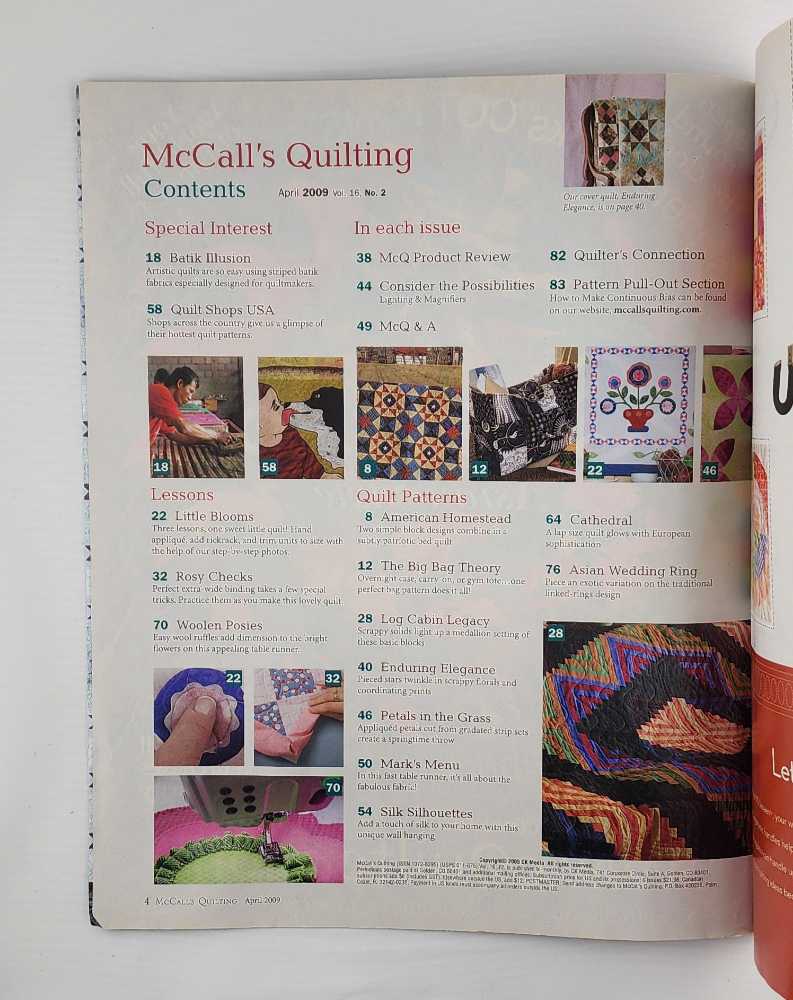 McCall’s Quilting  (April) magazine collectible - Main Image 2