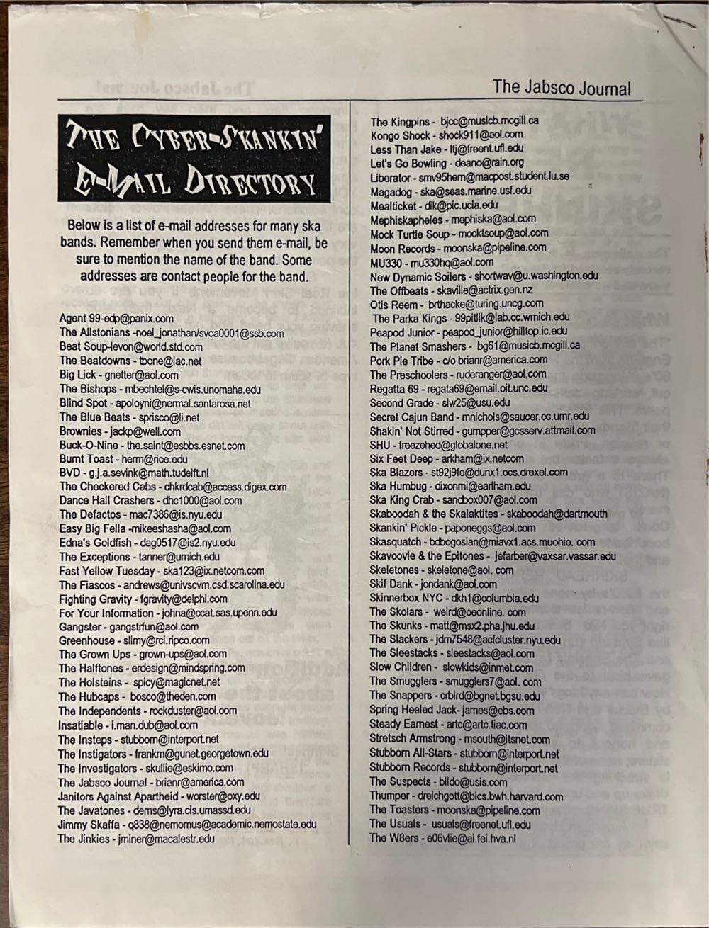 The Jabsco Journal  (February) magazine collectible - Main Image 2