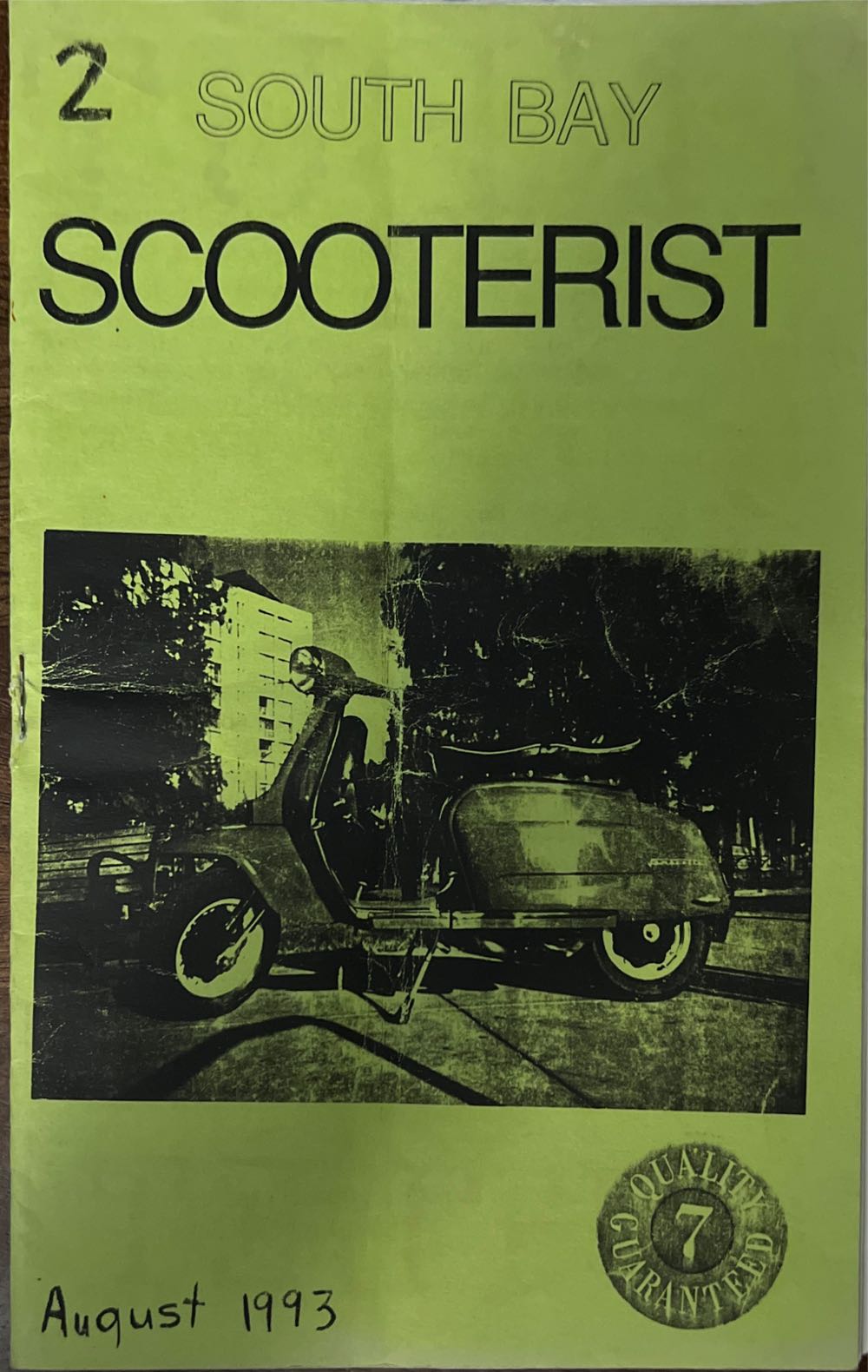 Classic Scooterist Scene