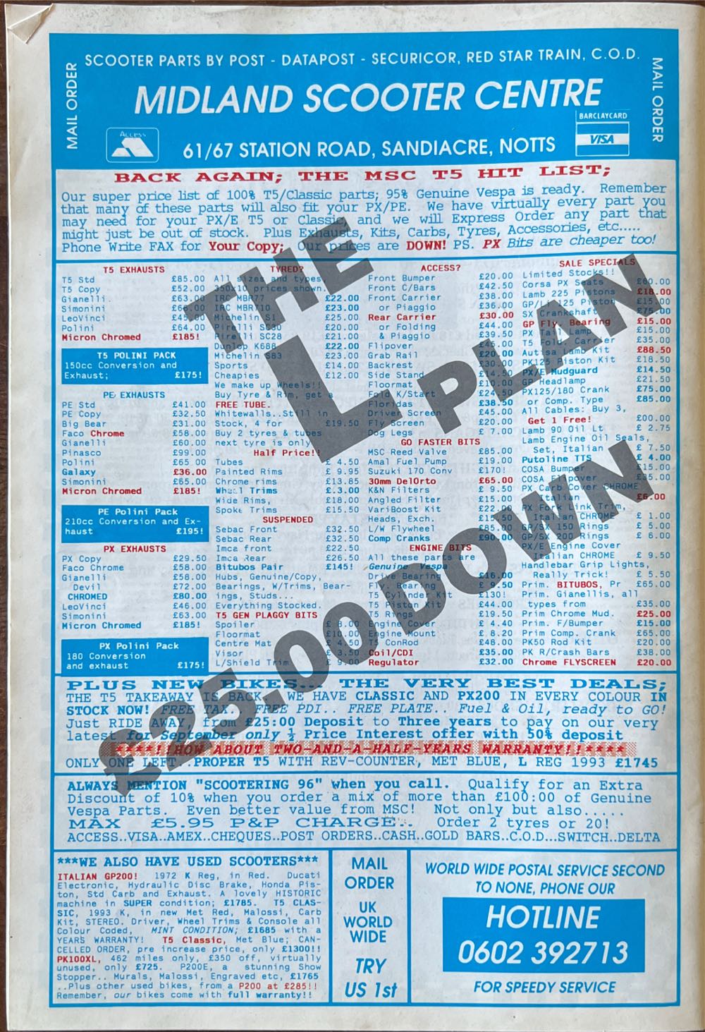 Scootering International  (October) magazine collectible [Barcode 977026871905110] - Main Image 2