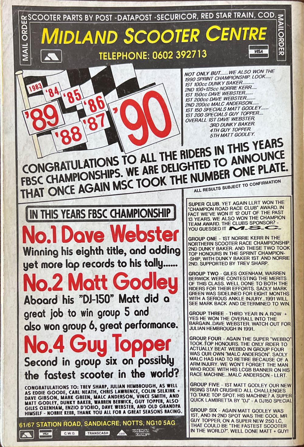 Scootering  (January) magazine collectible [Barcode 977026871901301] - Main Image 2