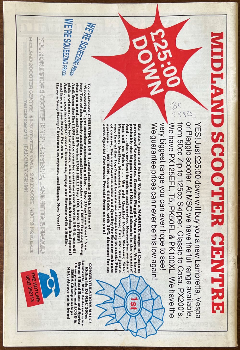 Scootering International  (January) magazine collectible [Barcode 977026871905101] - Main Image 2