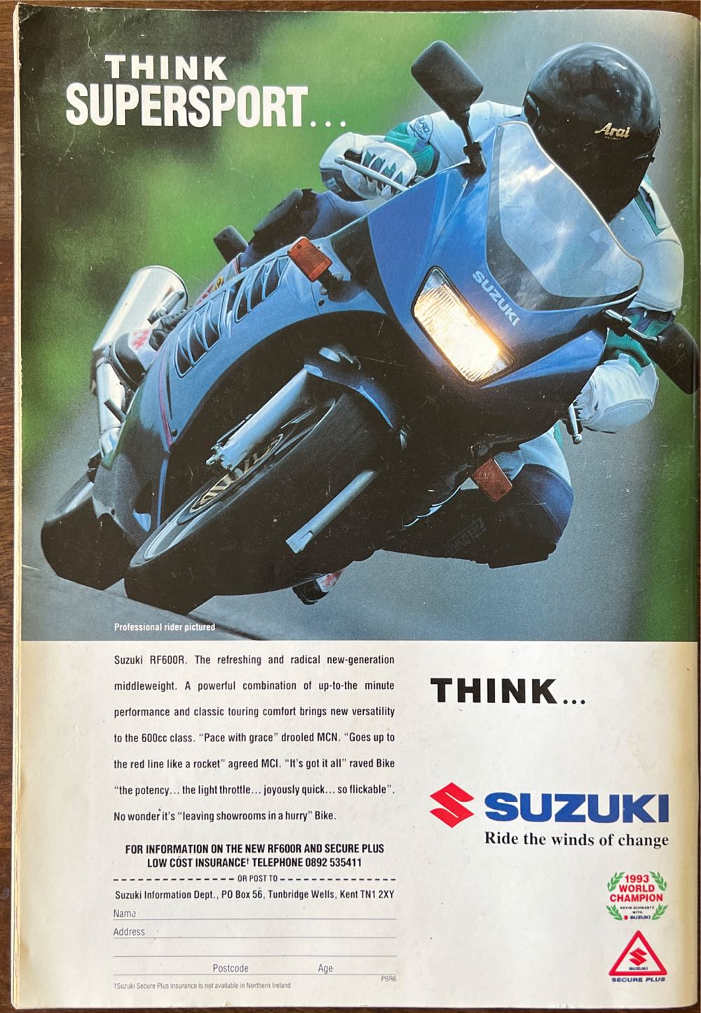 Performance Bikes  (April) magazine collectible [Barcode 07336164684204] - Main Image 2