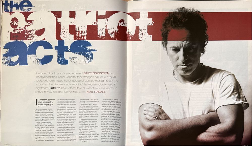 Hot Press  (October) magazine collectible - Main Image 2