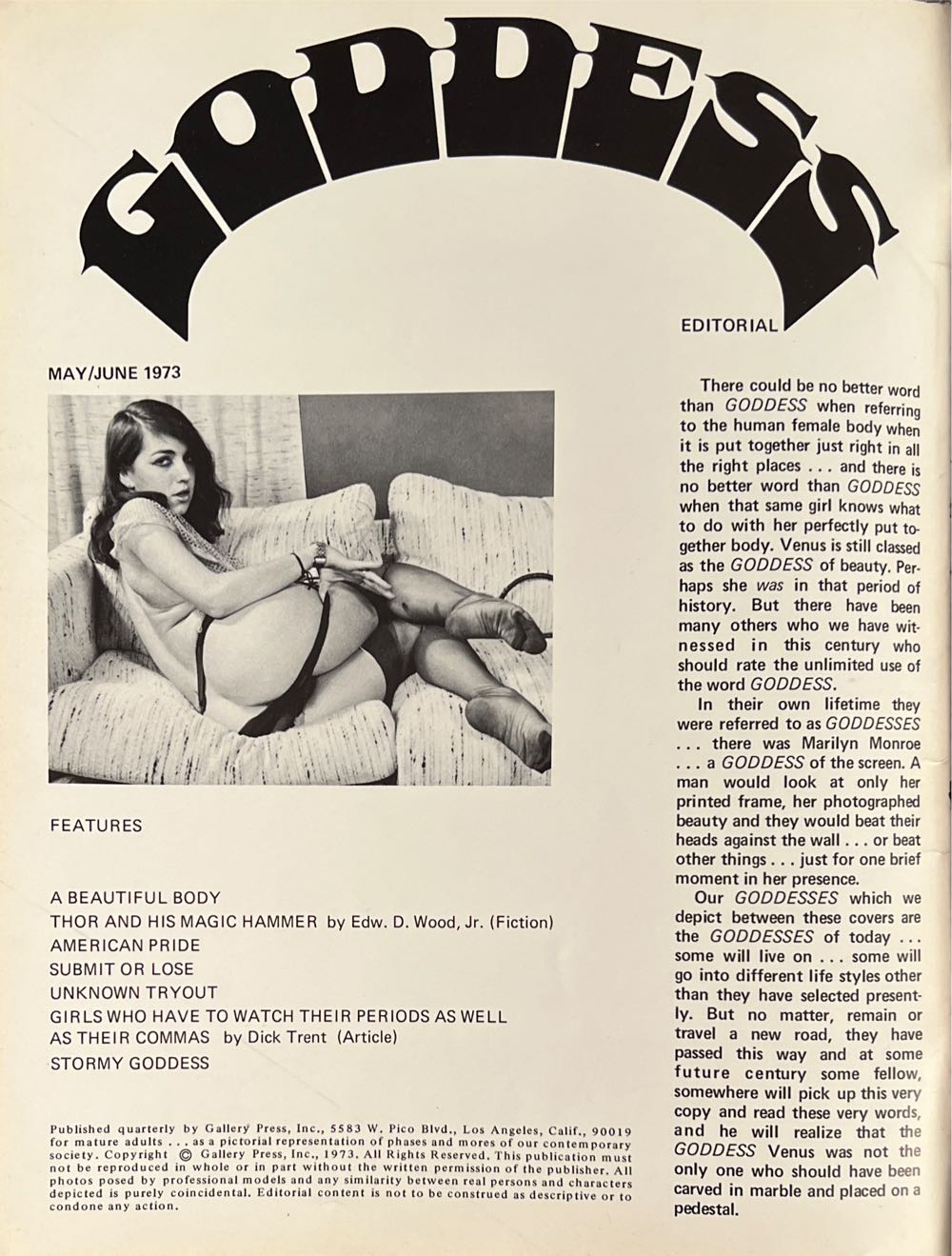 Goddess  (May) magazine collectible - Main Image 3