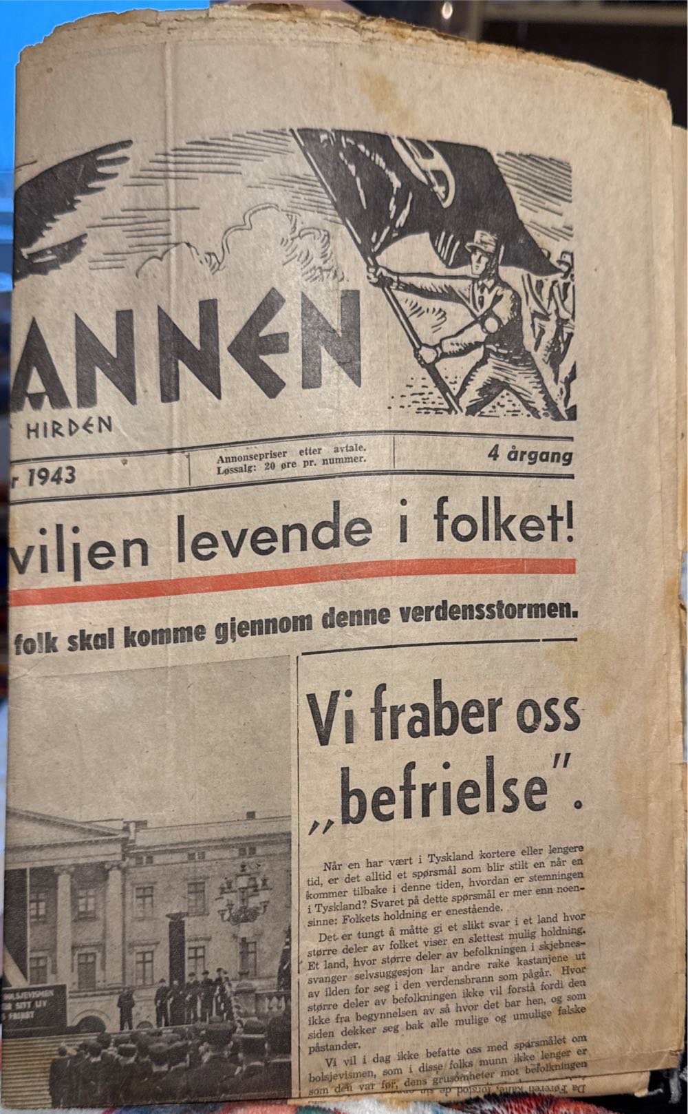 Hirdmannen (H)  (October) magazine collectible - Main Image 2