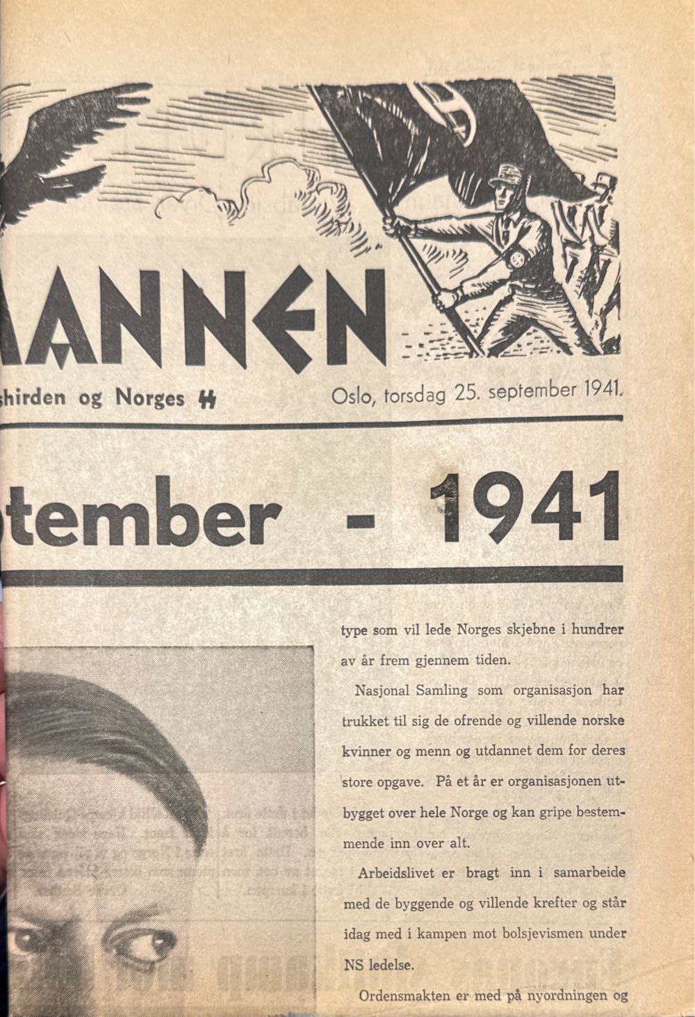 Hirdmannen (H)  (September) magazine collectible - Main Image 2