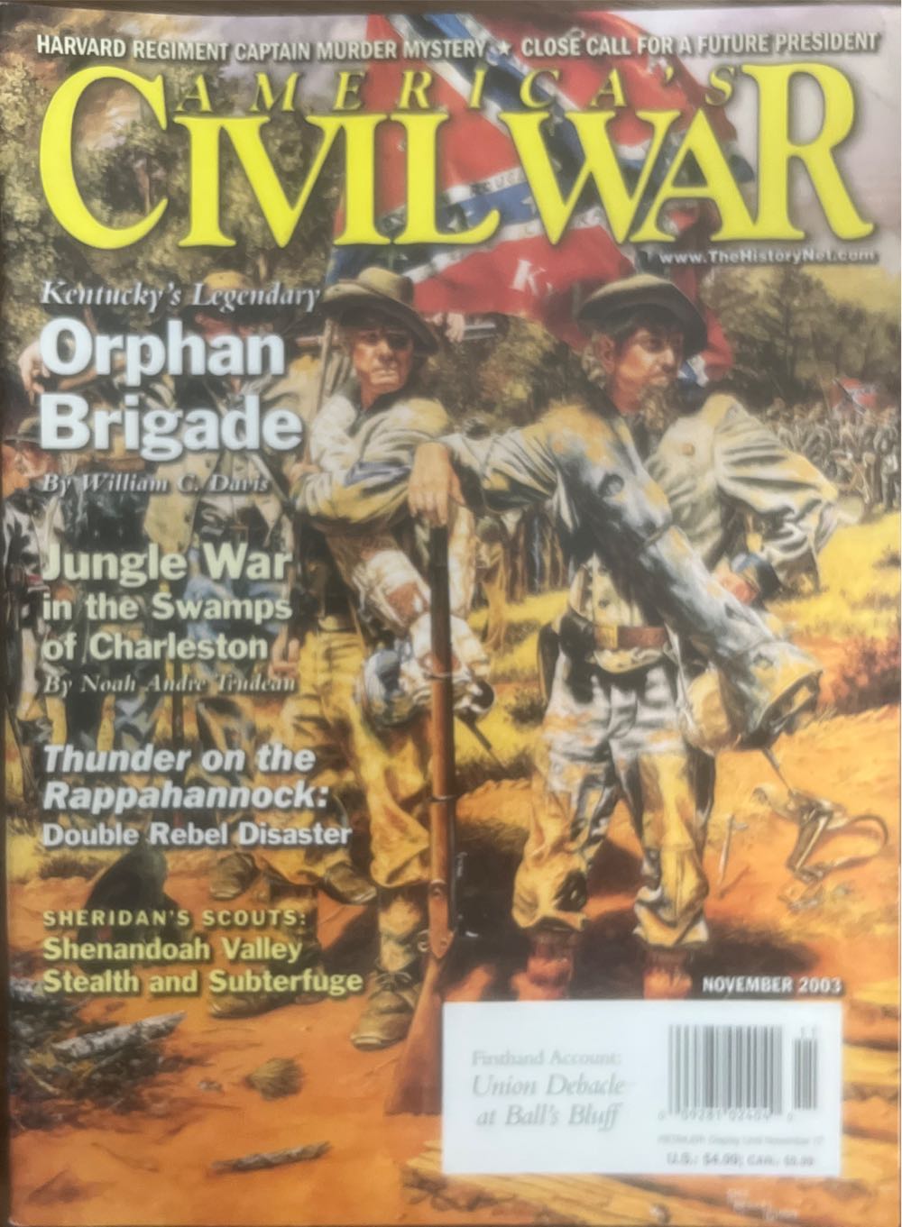 America’s Civil War  (November) magazine collectible [Barcode 00928102404011] - Main Image 1