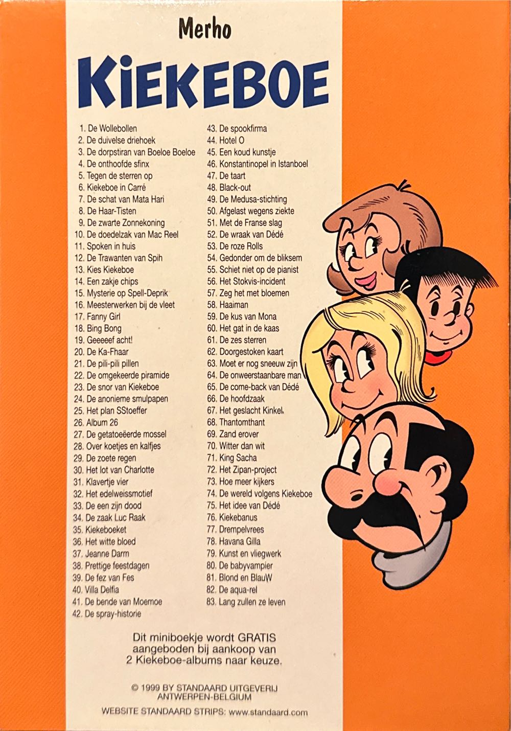 De Kiekeboes De Grotten Van Ann  magazine collectible - Main Image 2