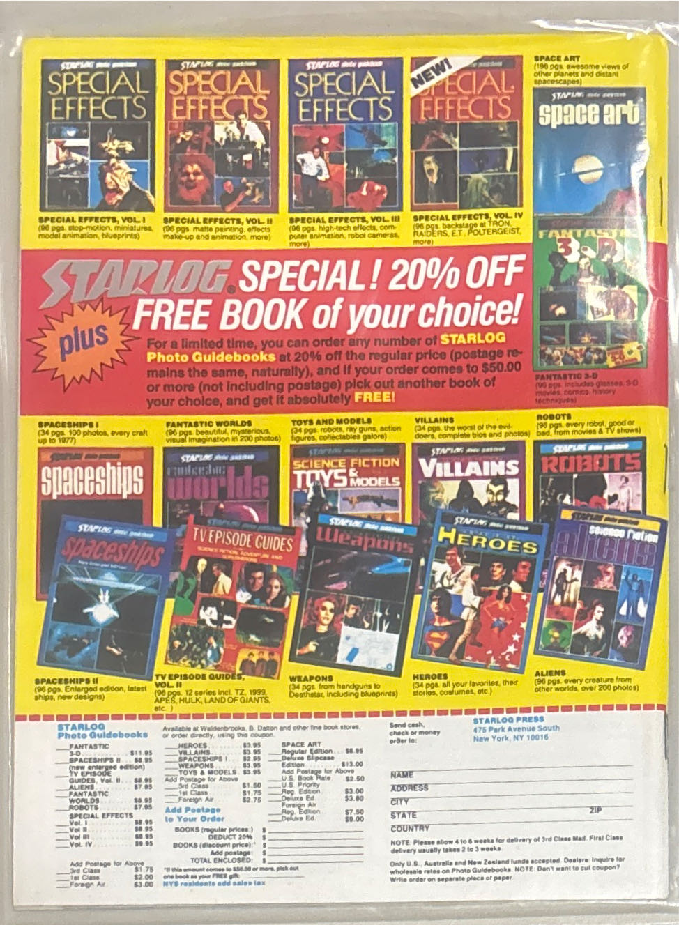 Starlog Yearbook Star Trek  magazine collectible [Barcode 07189647936275] - Main Image 2