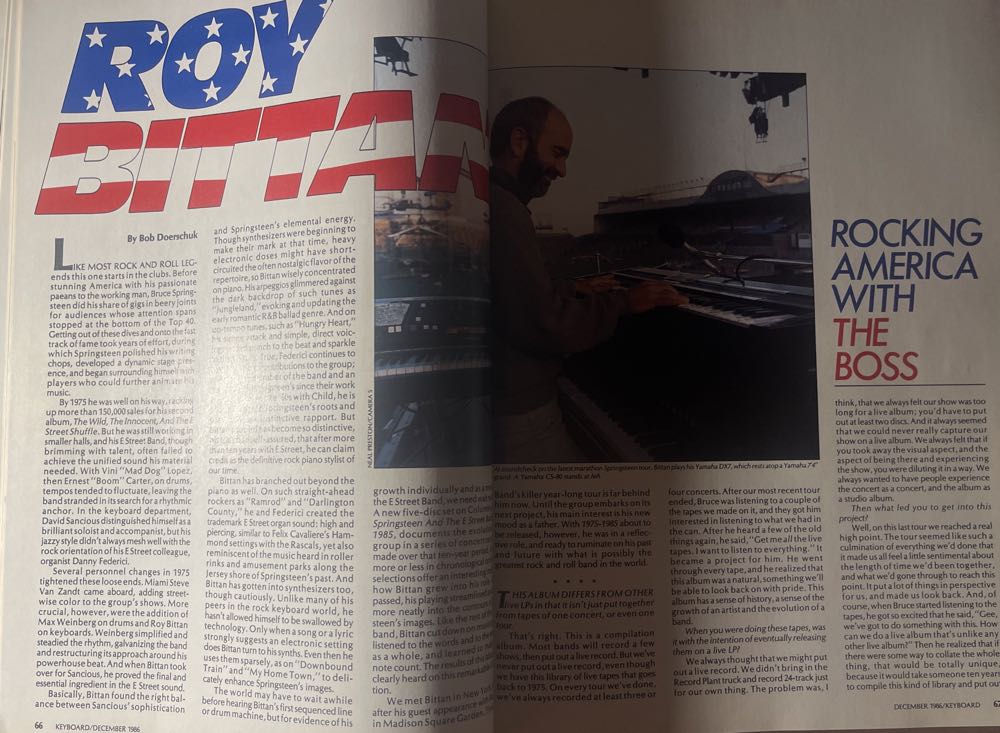 Keyboard  (December) magazine collectible [Barcode 07447066788912] - Main Image 2