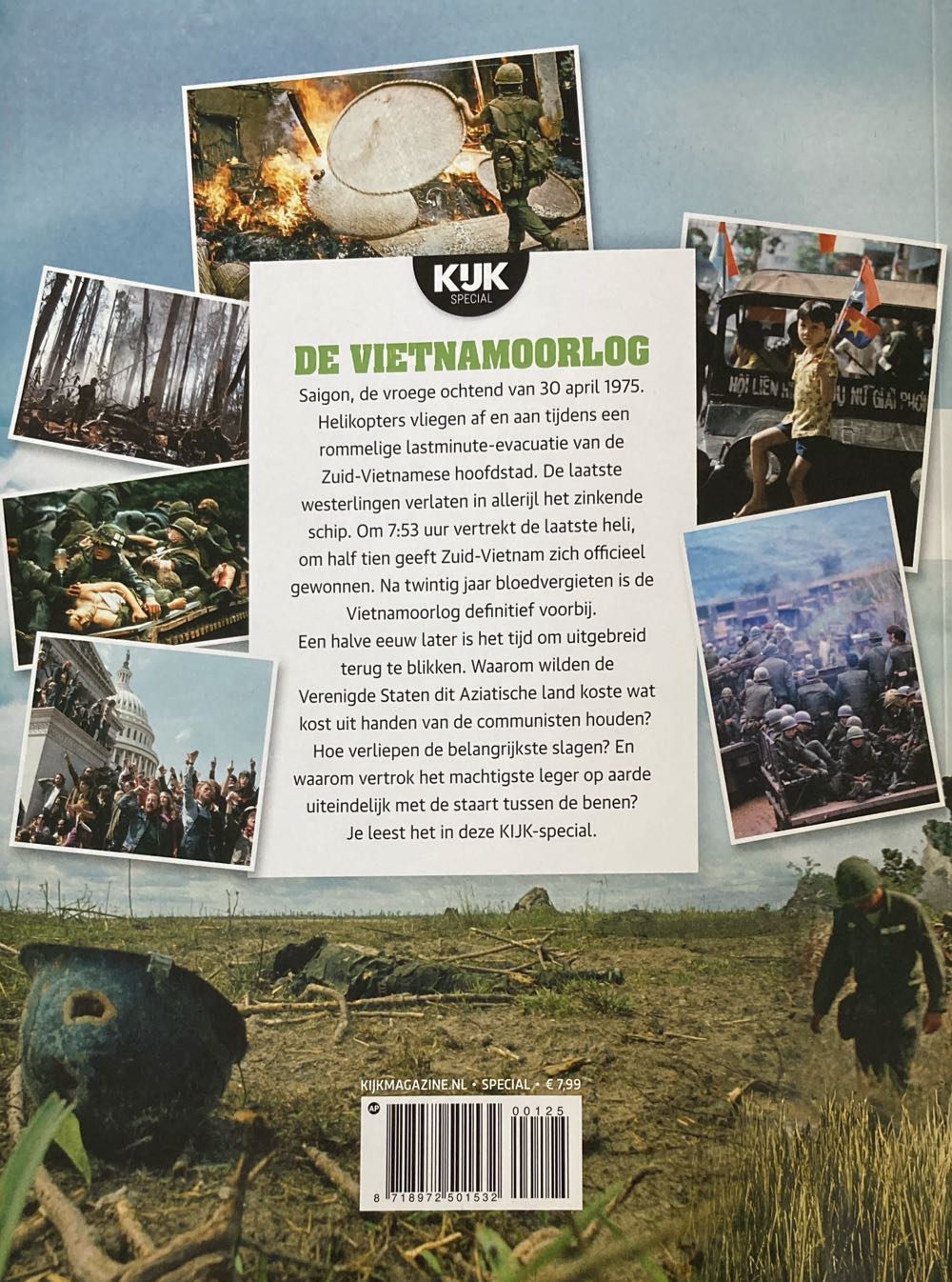 De Vietnamoorlog  magazine collectible [Barcode 871897250153200125] - Main Image 2