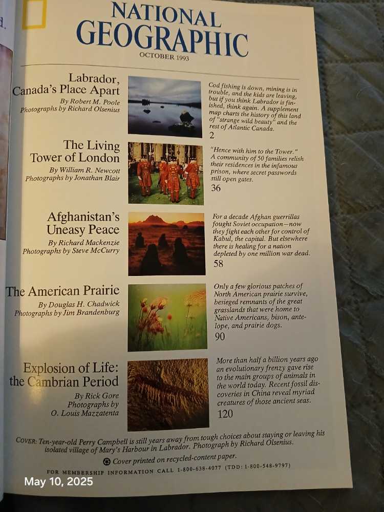 National Geographic  (October) magazine collectible - Main Image 2