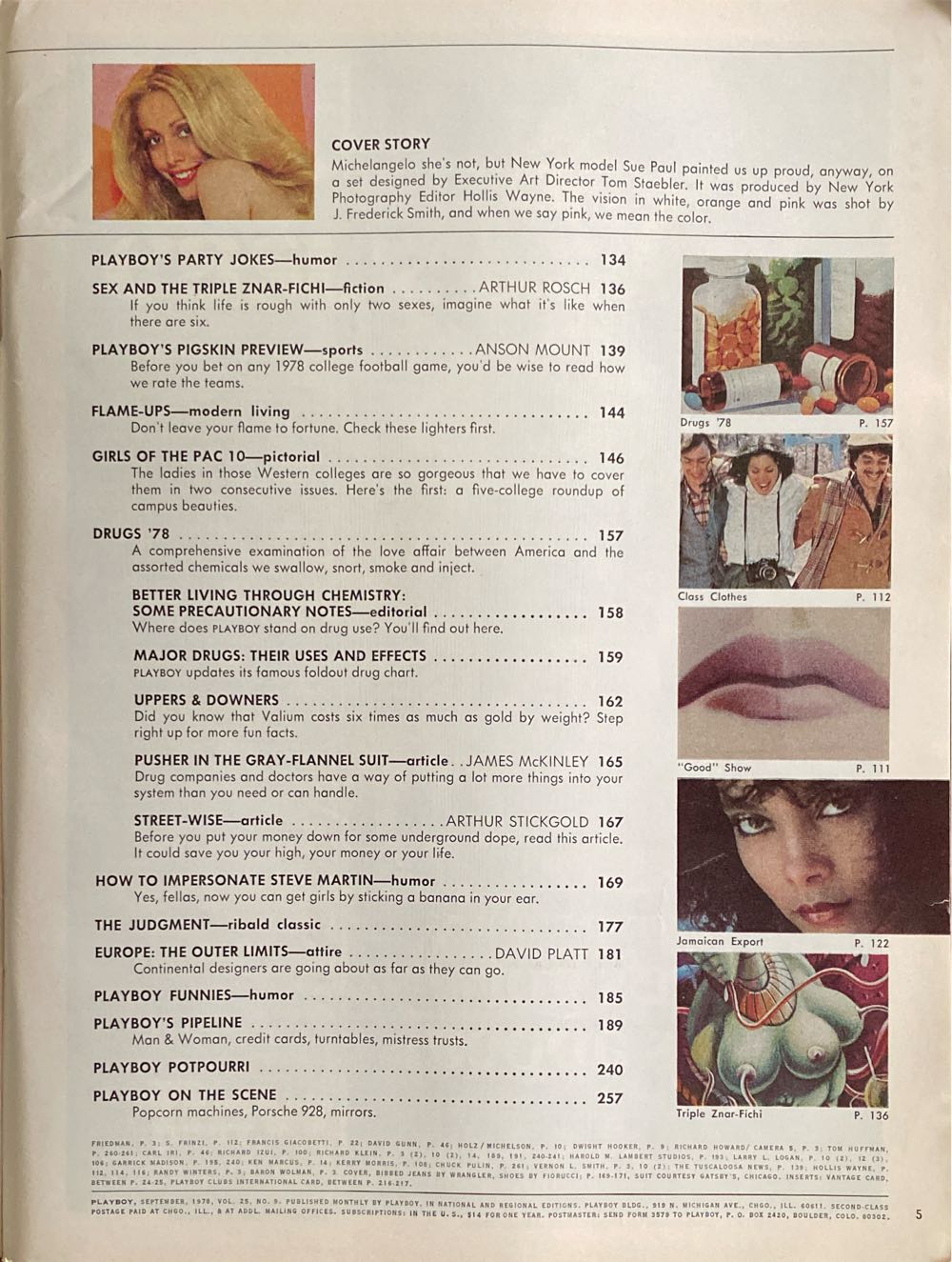 Playboy 25-09  (September) magazine collectible - Main Image 3