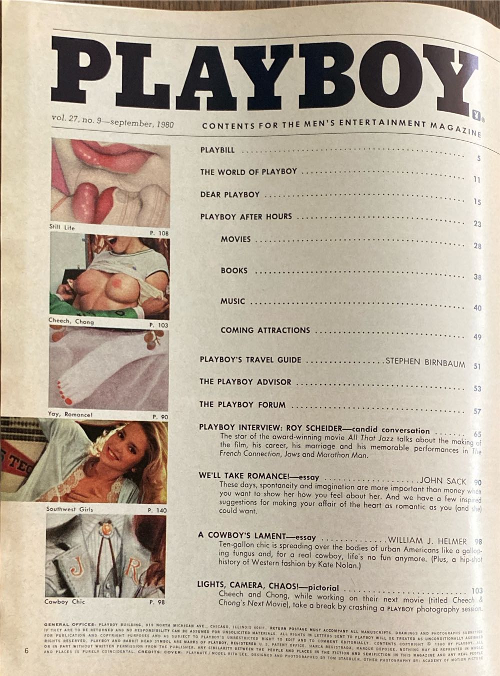 Playboy 27-09  (September) magazine collectible - Main Image 2