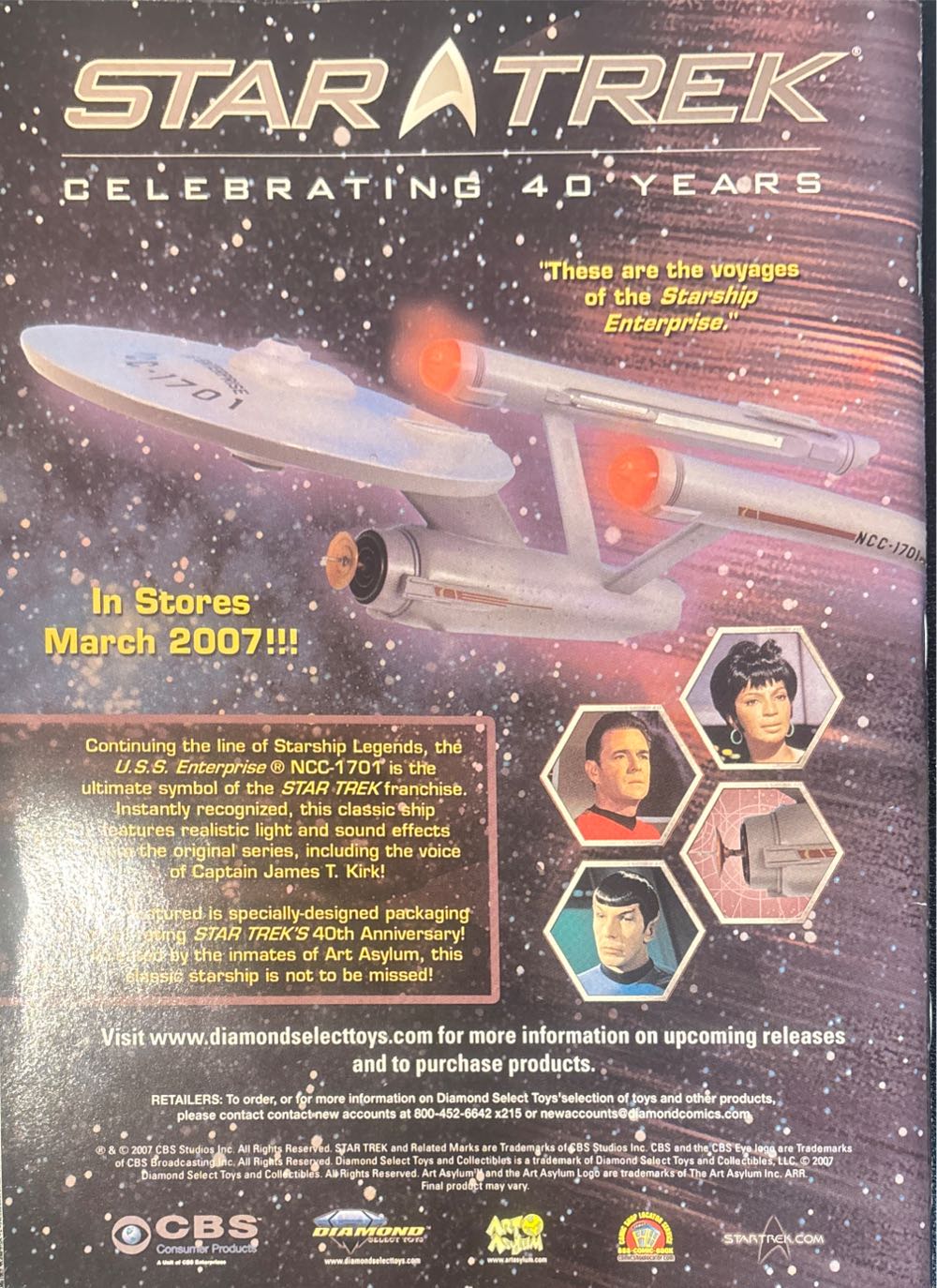 Star Trek Magazine # 4  magazine collectible [Barcode 72527407920904] - Main Image 2