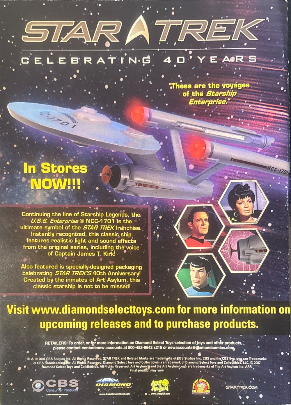 Star Trek Magazine # 5  magazine collectible [Barcode 07148607920006] - Main Image 2