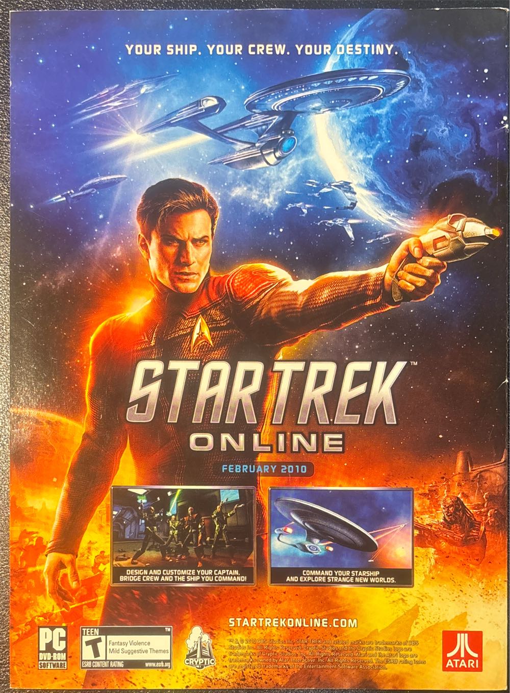 Star Trek Magazine # 24  (March) magazine collectible [Barcode 72527407920924] - Main Image 2