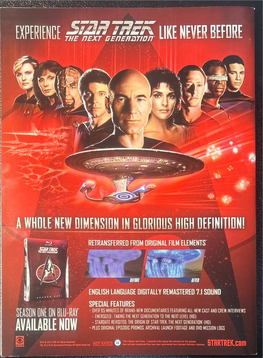 Star Trek Magazine # 41  (October) magazine collectible [Barcode 72527407920941] - Main Image 2