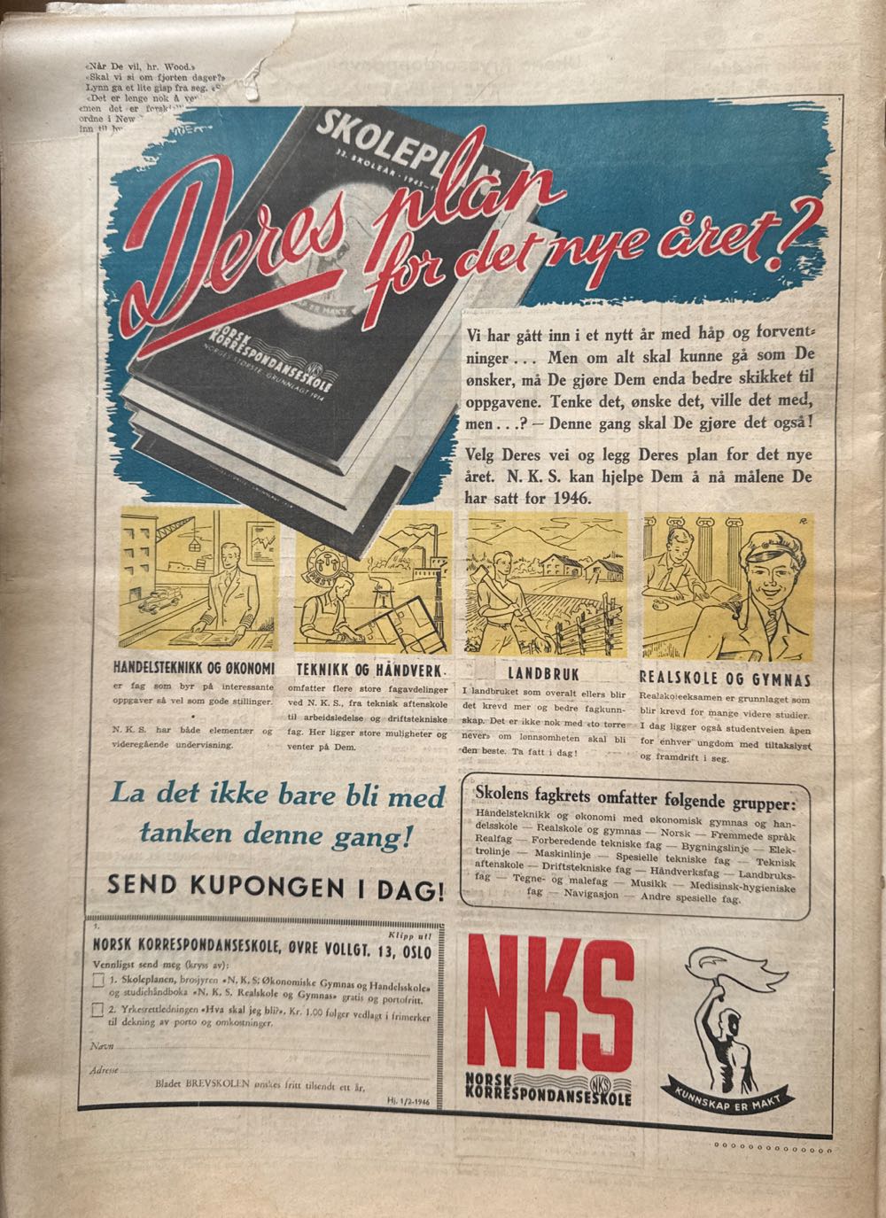 Hjemmet (H)  (January) magazine collectible - Main Image 2