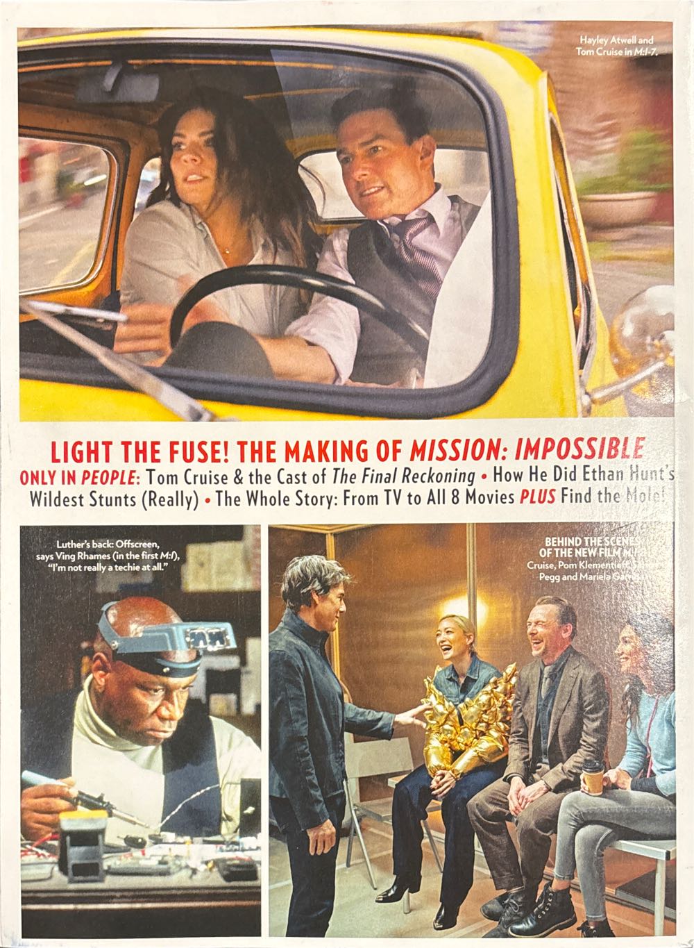 Special Edition People - Mission: Impossible  (August) magazine collectible [Barcode 07099210537355] - Main Image 2