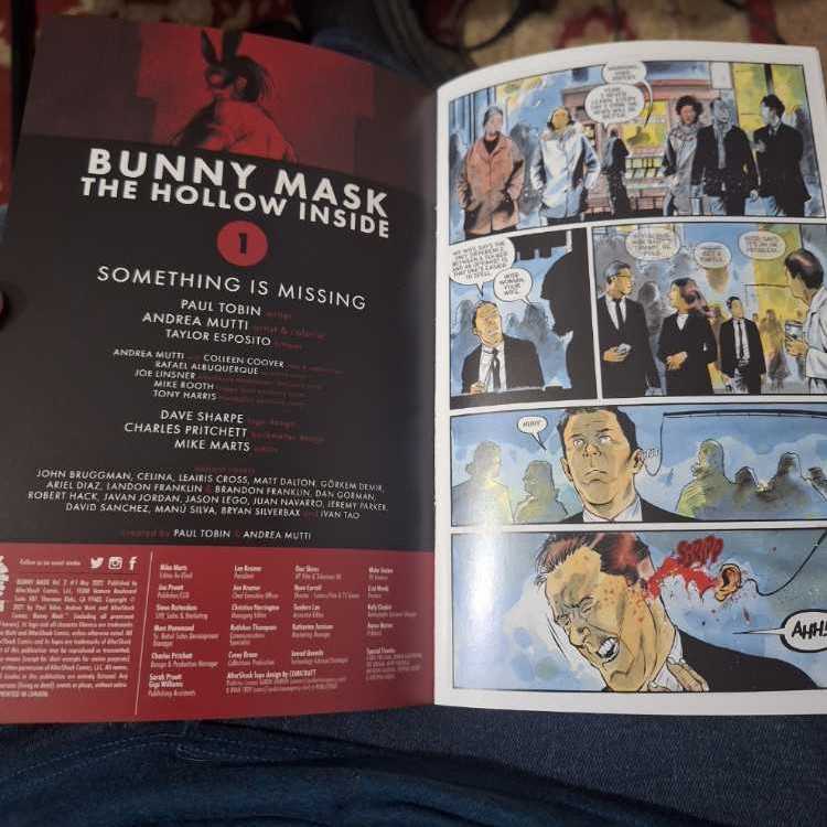 Bunny Mask: The Hollow Inside  magazine collectible - Main Image 3