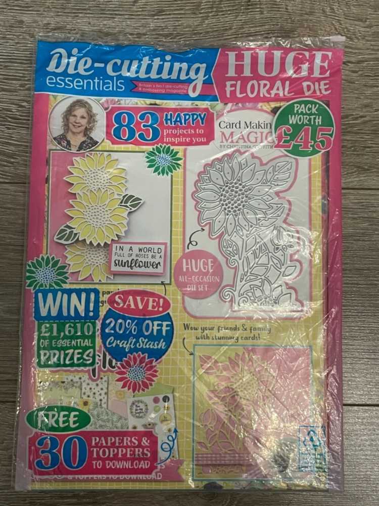 Die Cutting Essentials Free Including Gift Issue 102  magazine collectible - Main Image 2