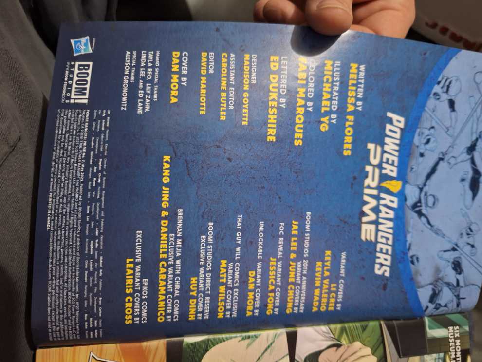 Power Rangers: Prime  magazine collectible - Main Image 3