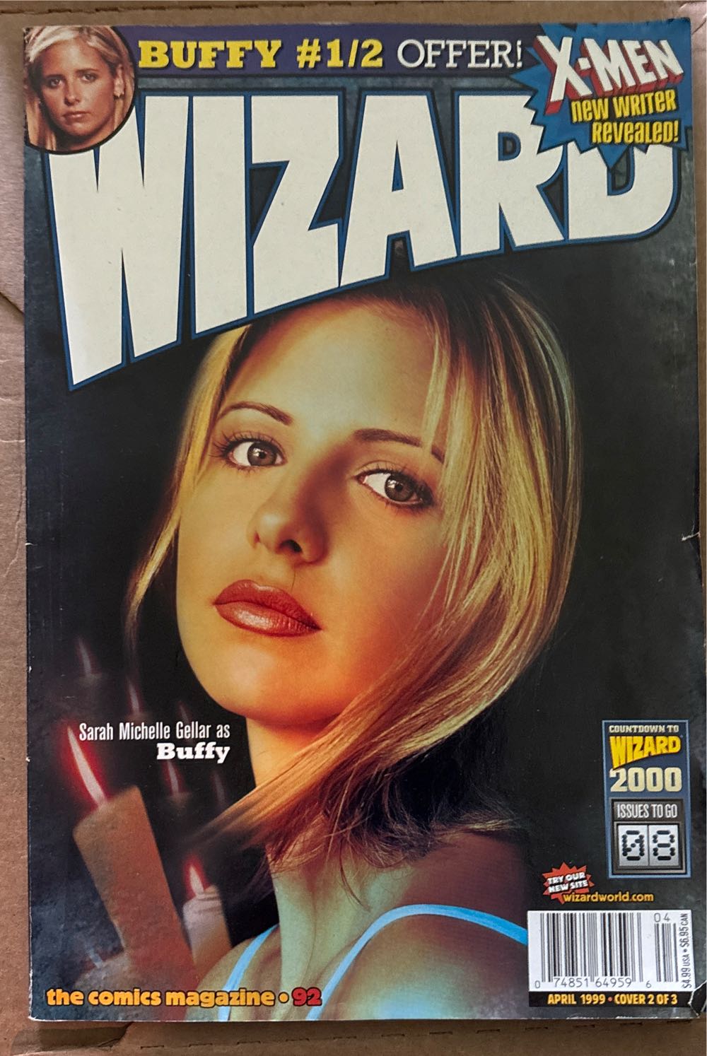 Wizard 92  (April) magazine collectible [Barcode 07485164959604] - Main Image 2