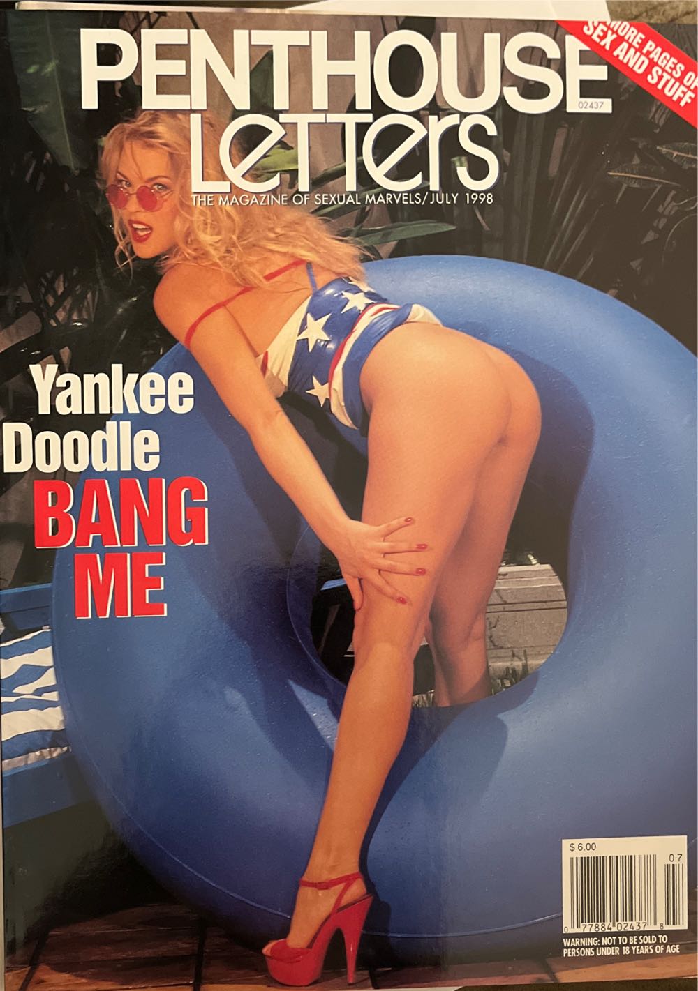 Penthouse Letters • Special Edition 🔥  (July) magazine collectible [Barcode 077884024378] - Main Image 2