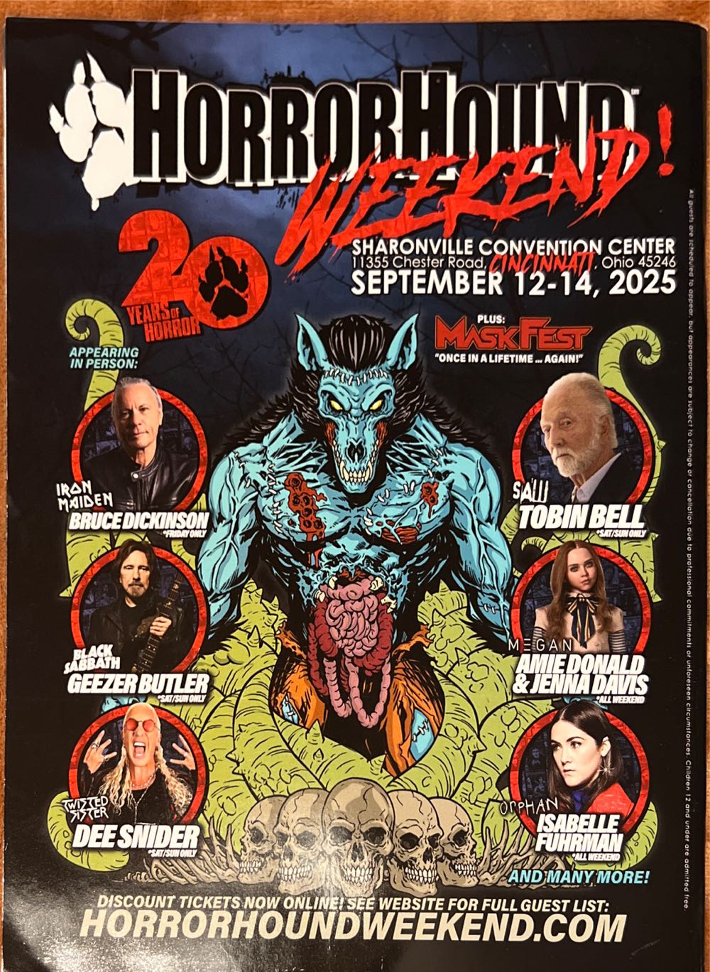 HorrorHound #105  magazine collectible [Barcode 07336101597604] - Main Image 2