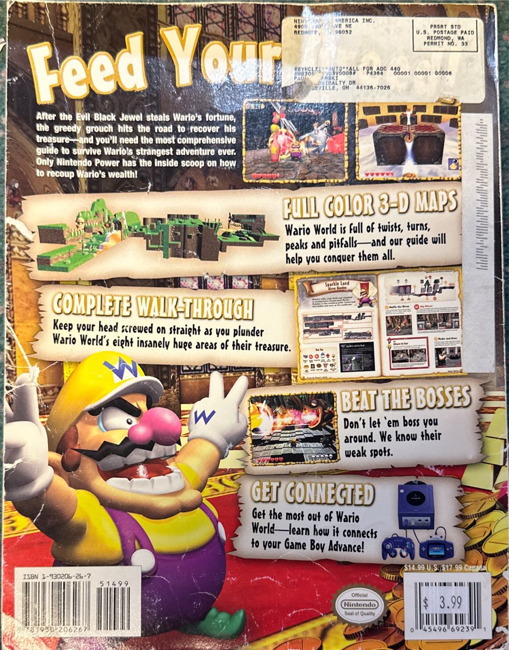 Warioworld - Official Nintendo Player’s Guide  magazine collectible - Main Image 2