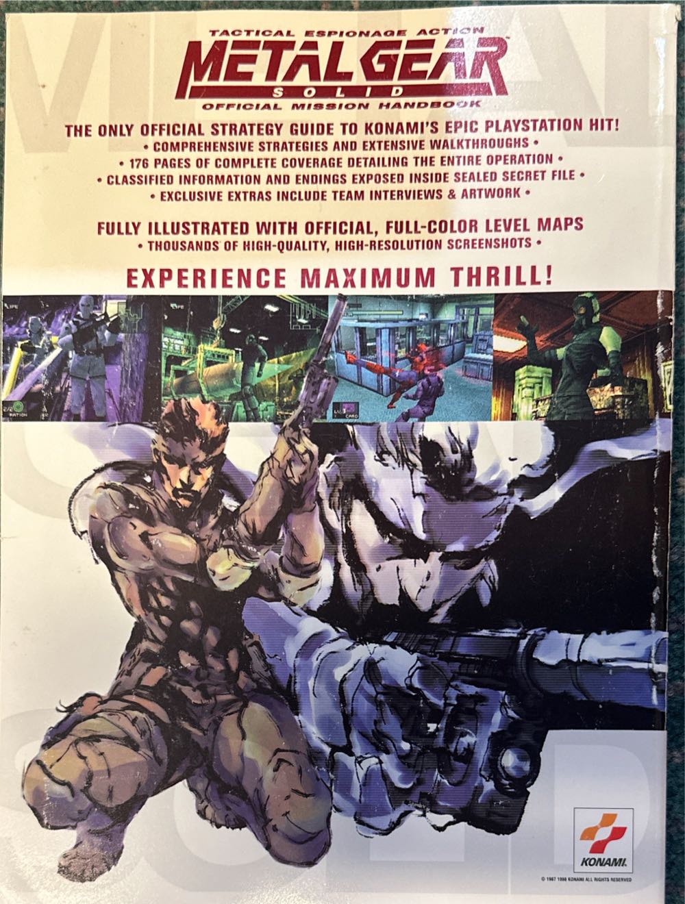 Metal Gear Soild - Official Mission Handbook  magazine collectible - Main Image 2