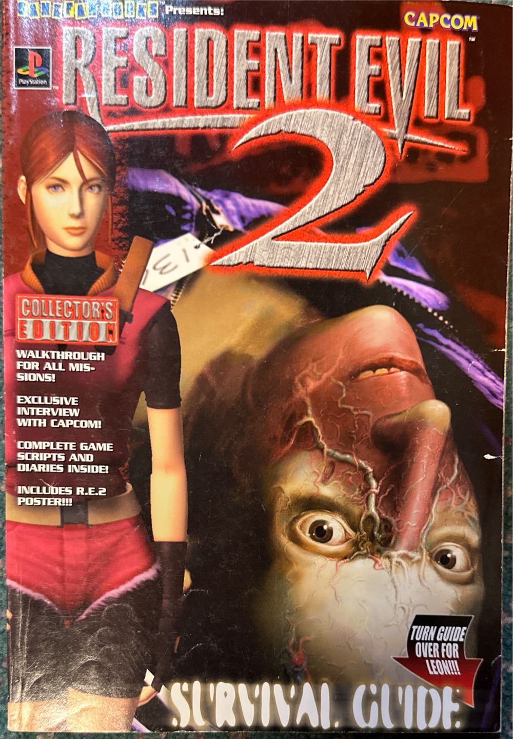 Resident Evil 2 Survival Strategy Guide By Gamefan Books  magazine collectible - Main Image 2