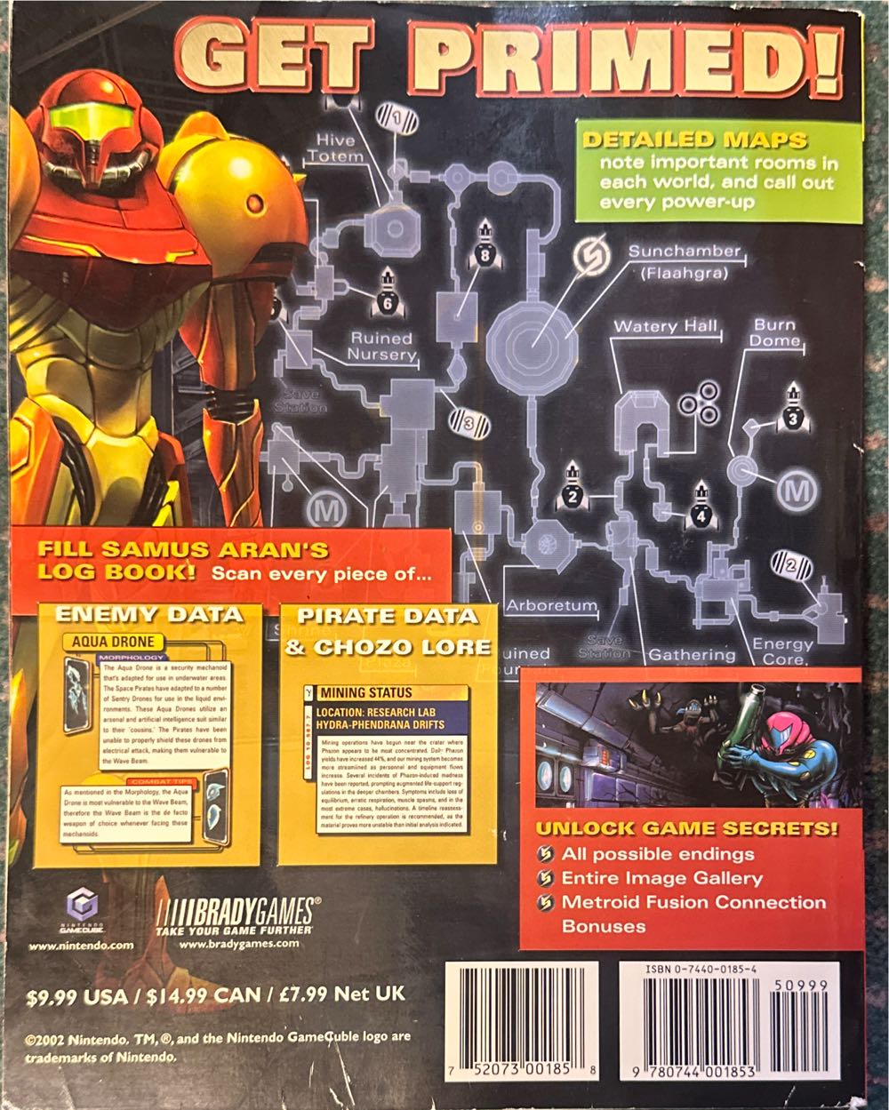 Metroidr Prime Official Strategy Guide  magazine collectible [Barcode 752073001858] - Main Image 2