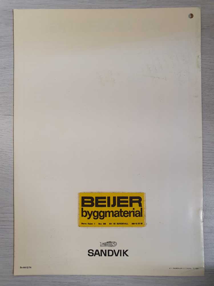 Sandvik  magazine collectible - Main Image 2