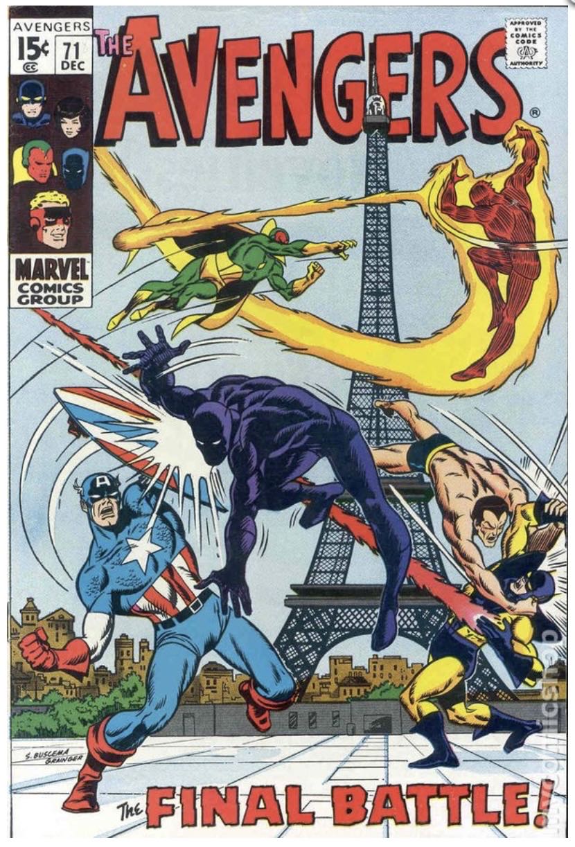 Z Avengers 71  magazine collectible - Main Image 2
