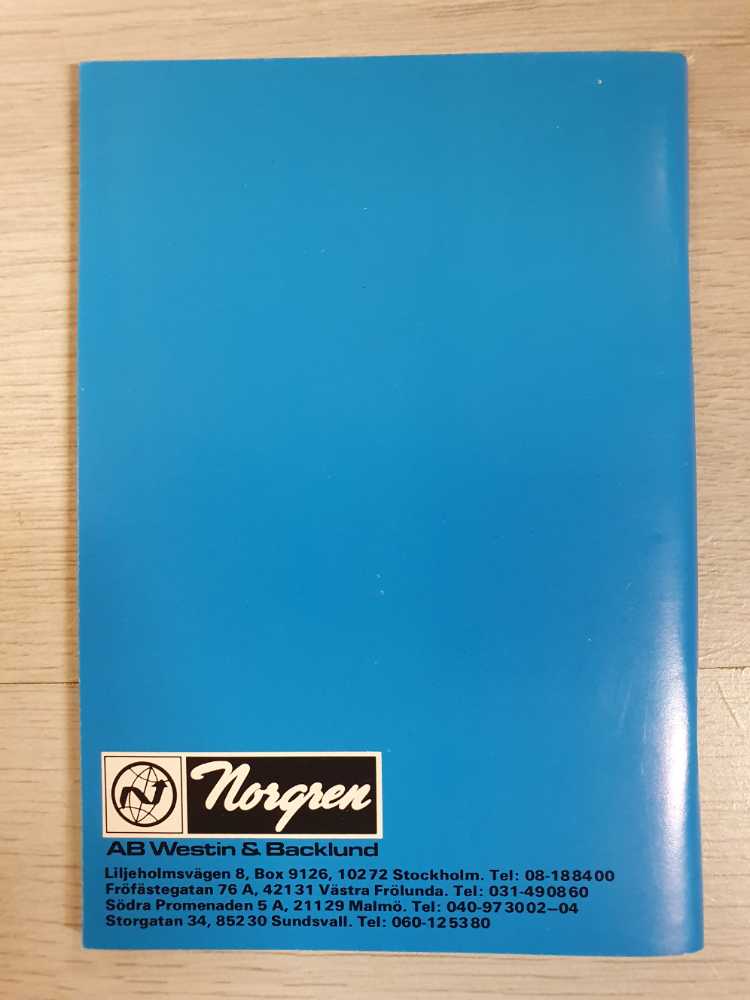 Norgren Tryckluftprogram  magazine collectible - Main Image 2