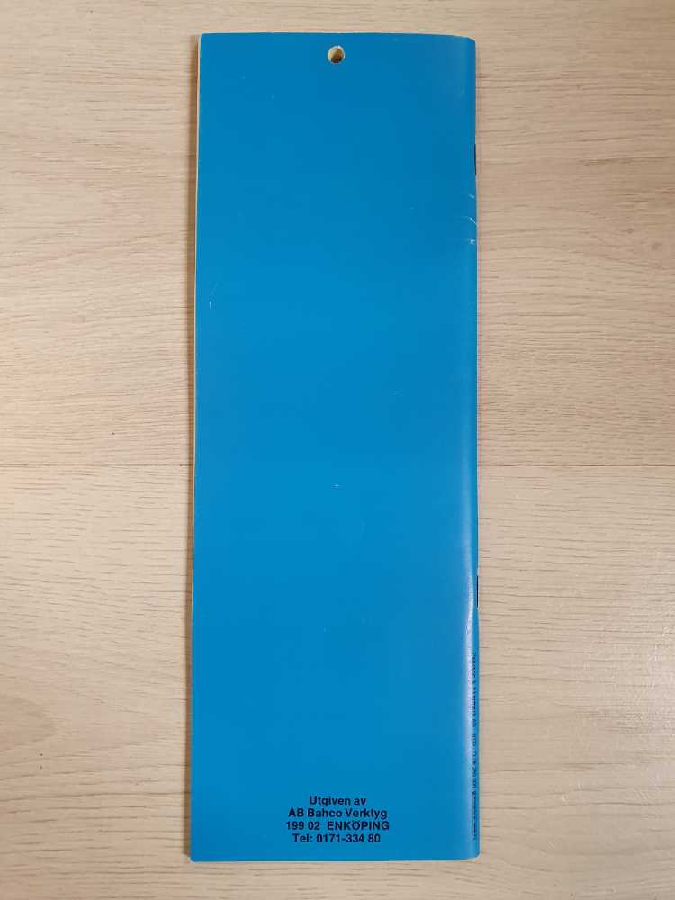 Bahco Verktygshandbok  magazine collectible - Main Image 2