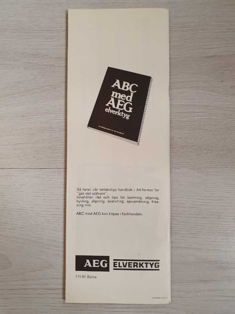 AEG Elverktyg  magazine collectible - Main Image 2